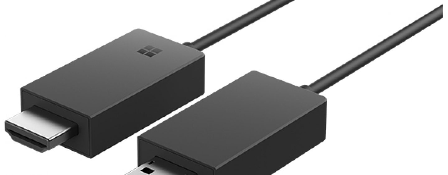 Microsoft lança o Microsoft Wireless Display Adapter no Brasil