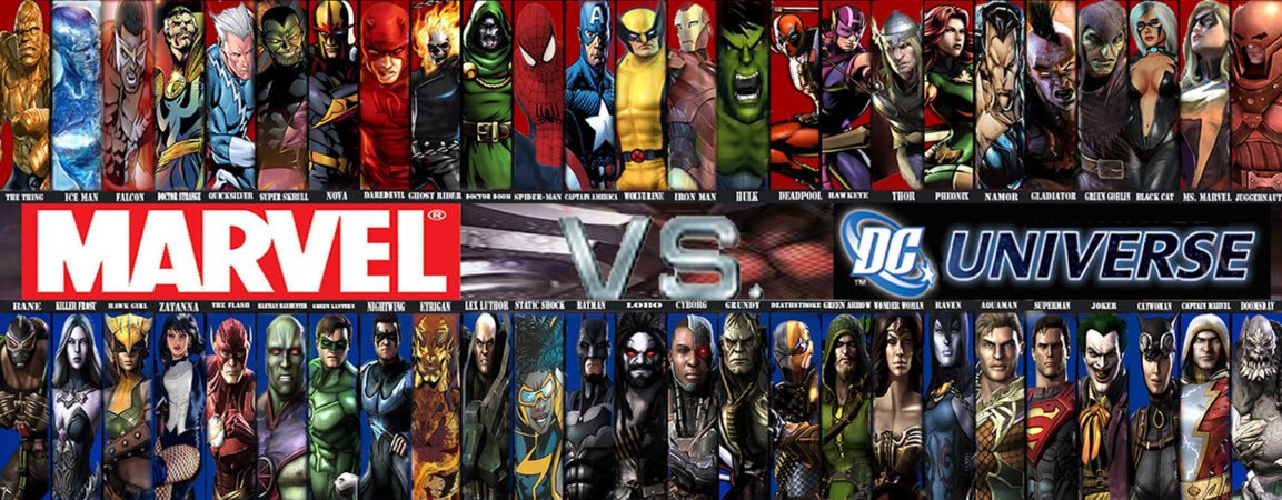Marvel ou DC Comics: de que lado você está?