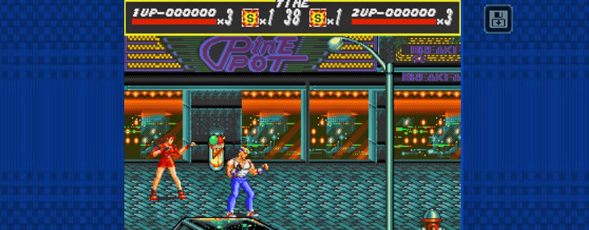 O clássico Streets of Rage chega à coleção SEGA Forever