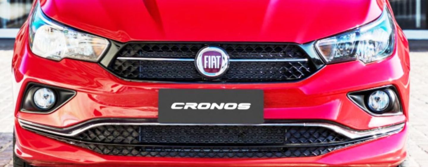 Agressiva, FCA lança o sedan Fiat Cronos em cinco versões