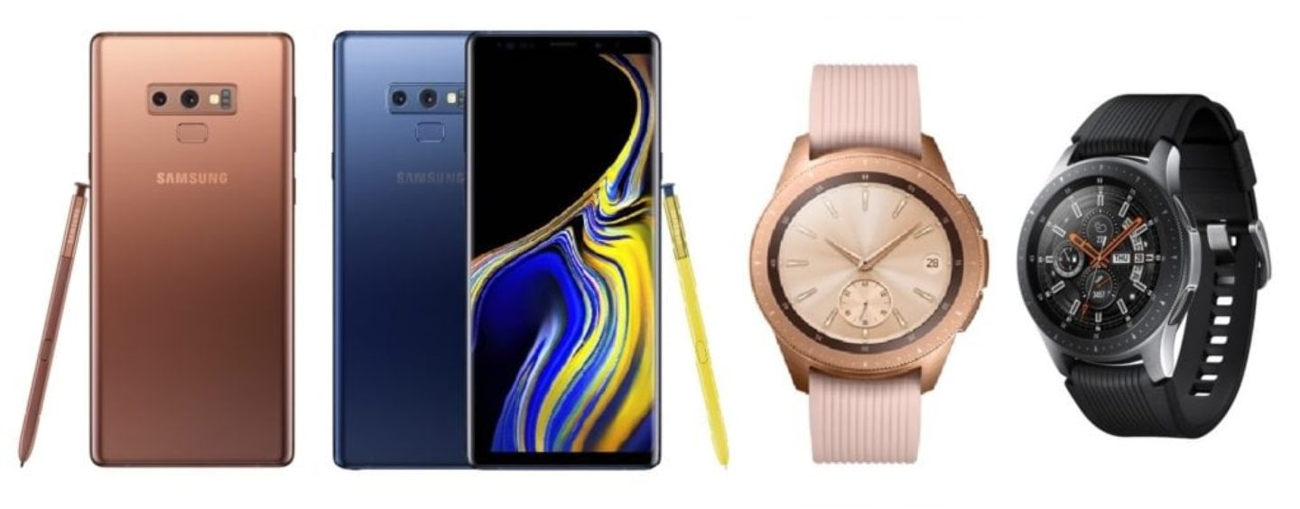 Samsung lança o Galaxy Note9, o Galaxy Watch e vários acessórios. Conheça agora