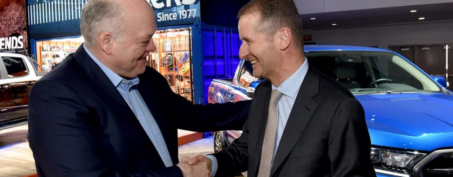 FORD e VW anunciam aliança global