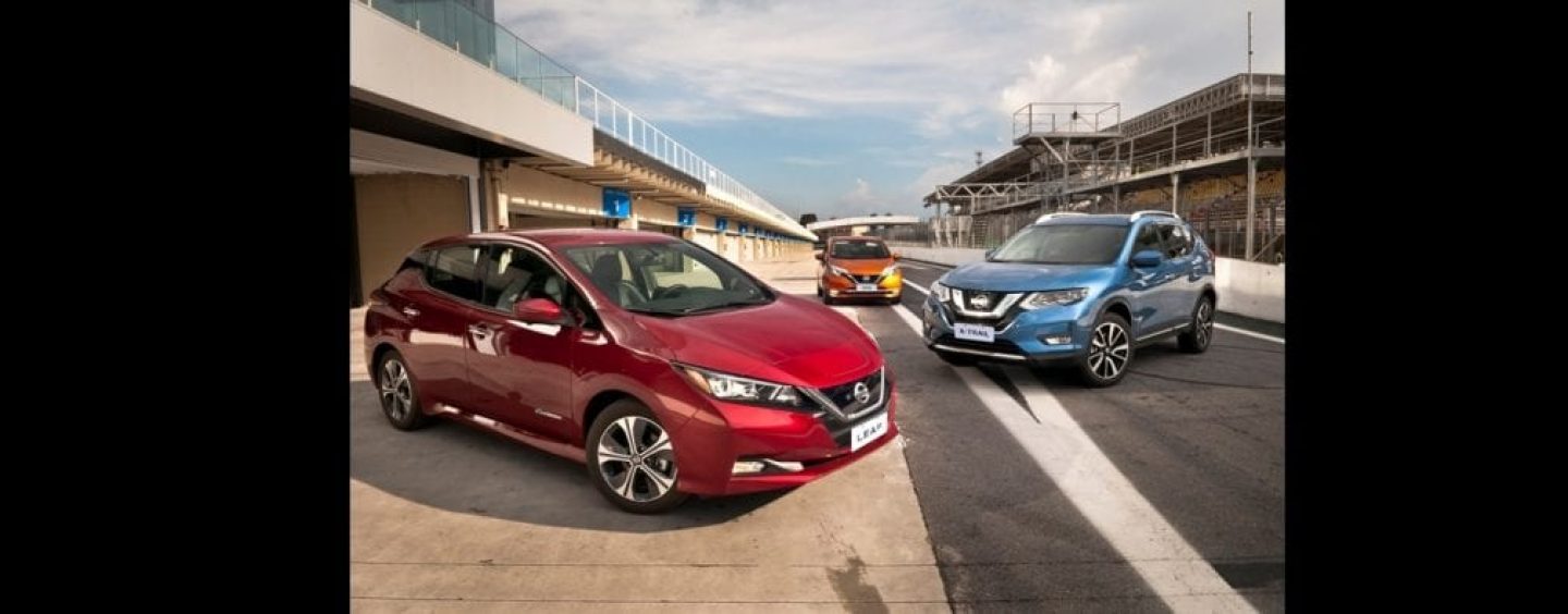 Andamos nos carros elétricos e híbridos da Nissan em Interlagos. Veja agora.