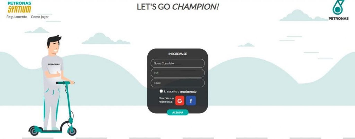 Petronas lança game gratuito para desktop e mobile que dá prêmios