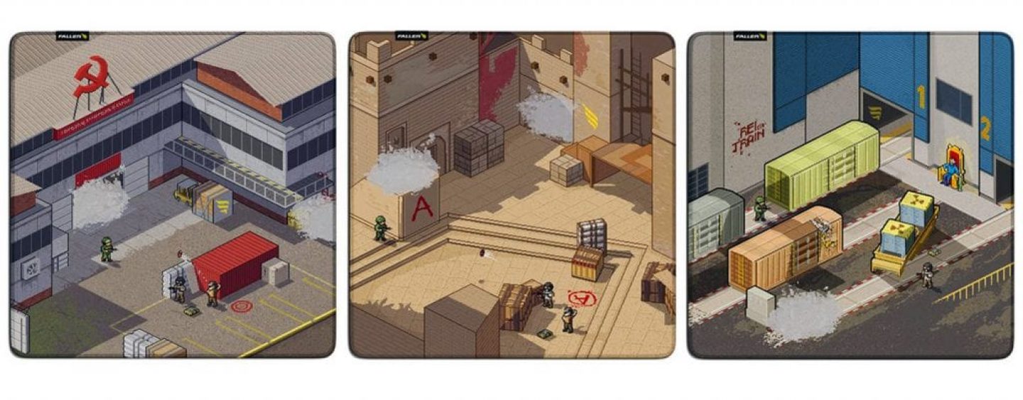 Mousepads oferecem visual temático do Counter Strike