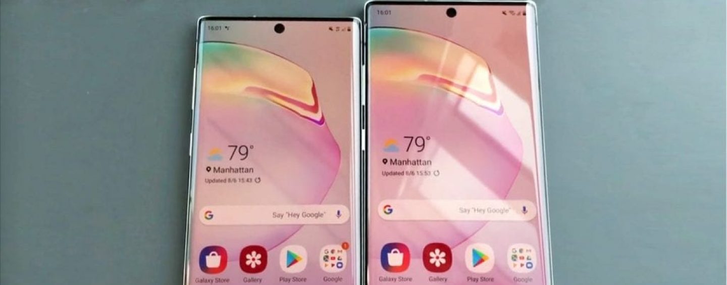 Samsung apresenta Galaxy Note10