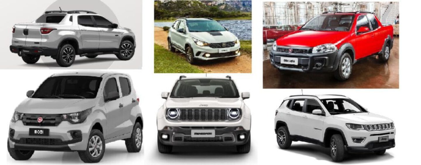 FCA mantém ritmo de vendas e inicia o ano na liderança do mercado brasileiro