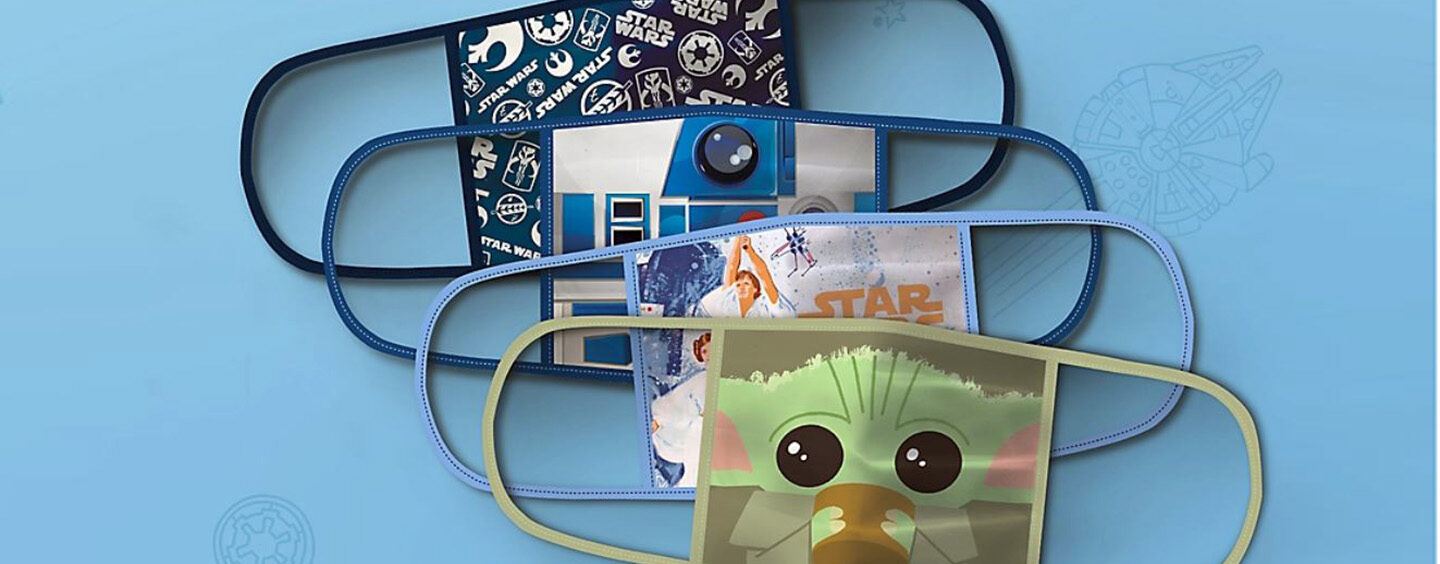 Disney anuncia máscaras de proteção com temas de Star Wars, Marvel e Pixar