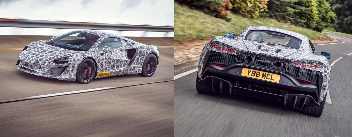 McLaren faz testes finais em novo supercarro híbrido de alto desempenho