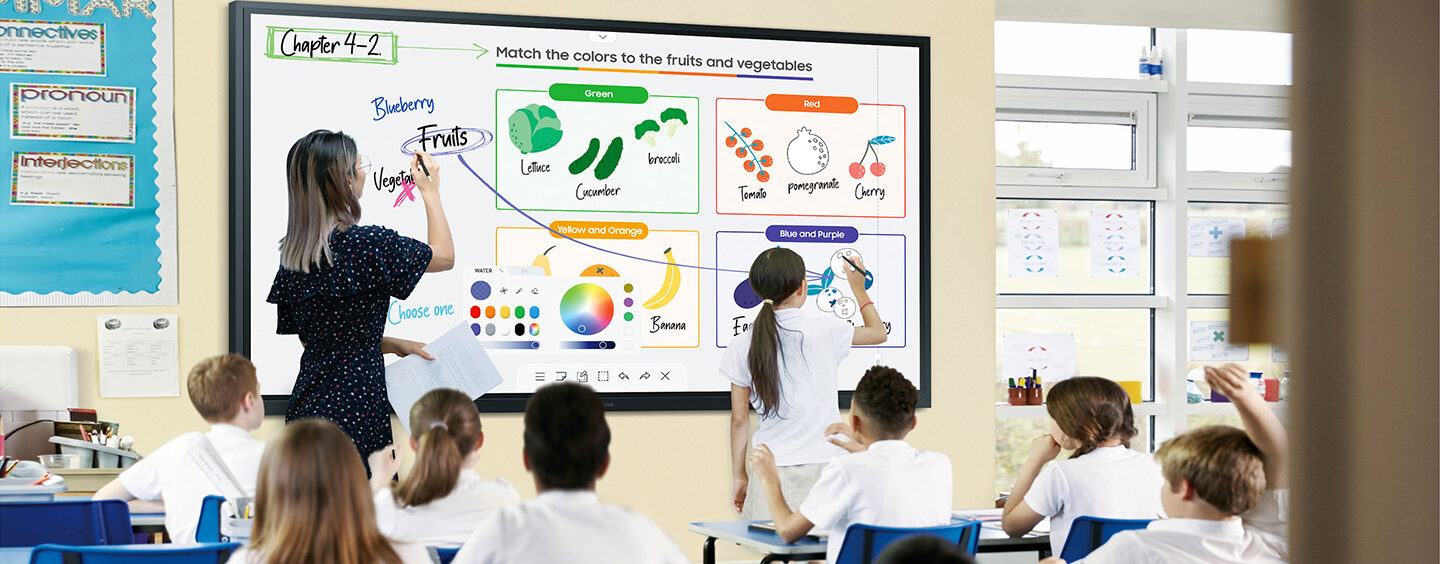 Samsung lança nova versão do Flip, tela interativa voltada para a educação