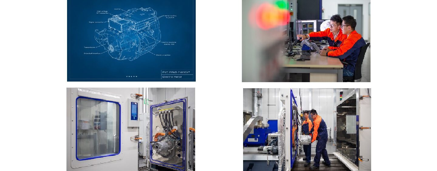 A Volvo Cars inaugura novo laboratório para desenvolvimento de motores elétricos