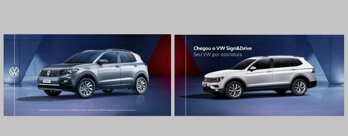 Volkswagen lança serviço de carro por assinatura no Brasil